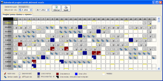 Calendar activity view