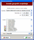 Group reporting - multiple reports with single click
