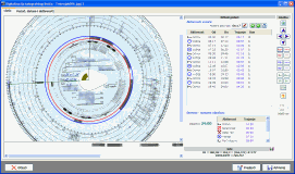 Activity detection from scanned tachochart files (single or two charts per A4)