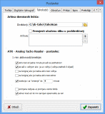 Preferences/Setting for tachochart read and activity detection